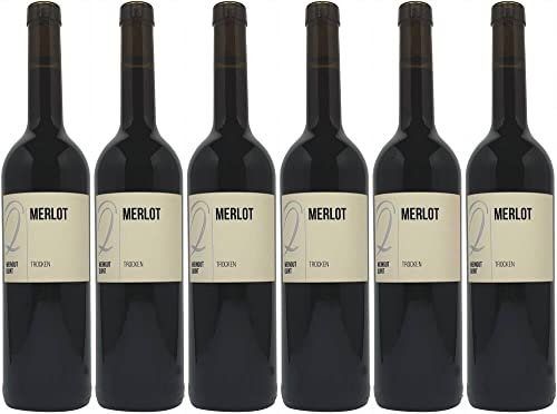 6x Merlot trocken 2022 - Weingut Quint, Mosel - Rotwein von Weingut Quint