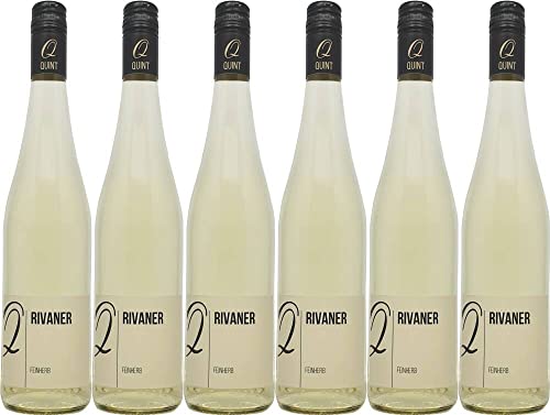 6x Rivaner feinherb 2023 - Weingut Quint, Mosel - Weißwein von Weingut Quint