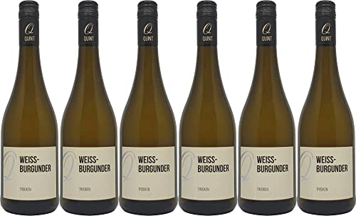 6x Weißburgunder trocken 2023 - Weingut Quint, Mosel - Weißwein von Weingut Quint