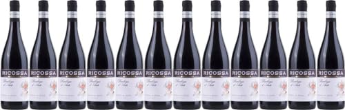 12x Barbera d'Asti 2021 - Weingut Ricossa, Piemonte - Rotwein von Weingut Ricossa