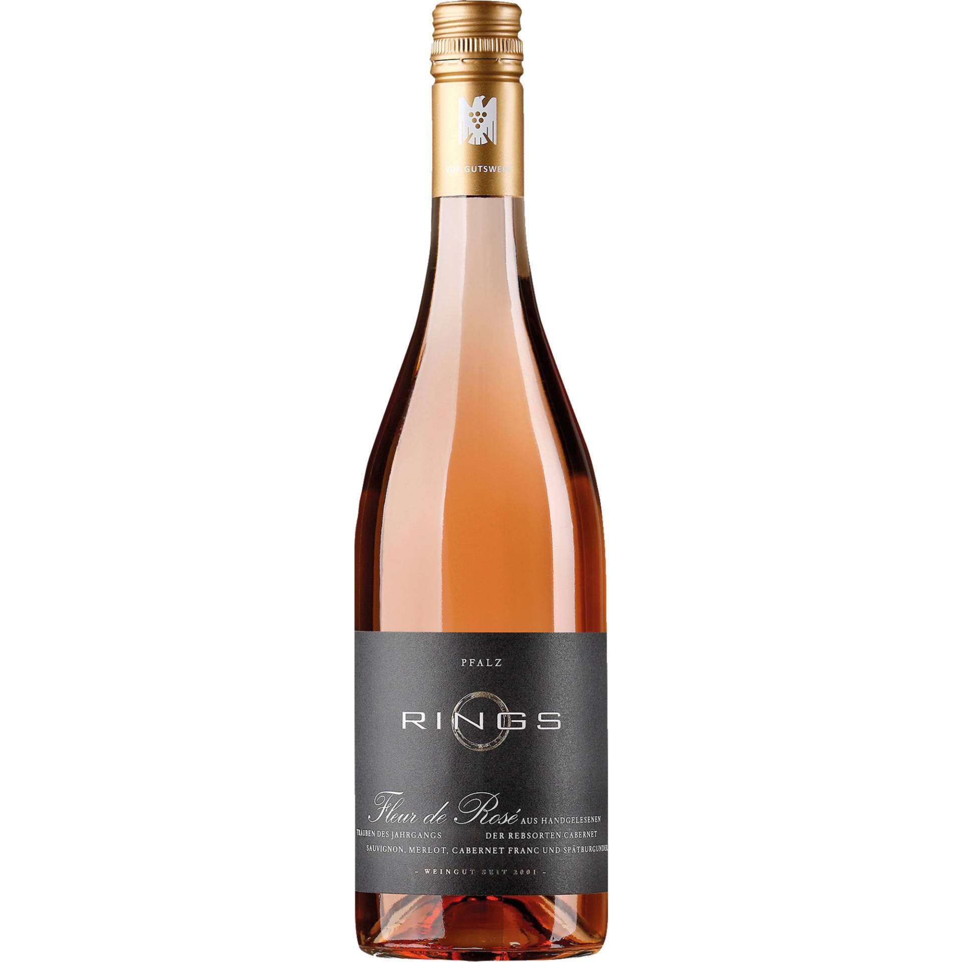 Rings Rose, Trocken, Pfalz, Pfalz, 2023, Roséwein von Weingut Rings, -67251 Freinsheim