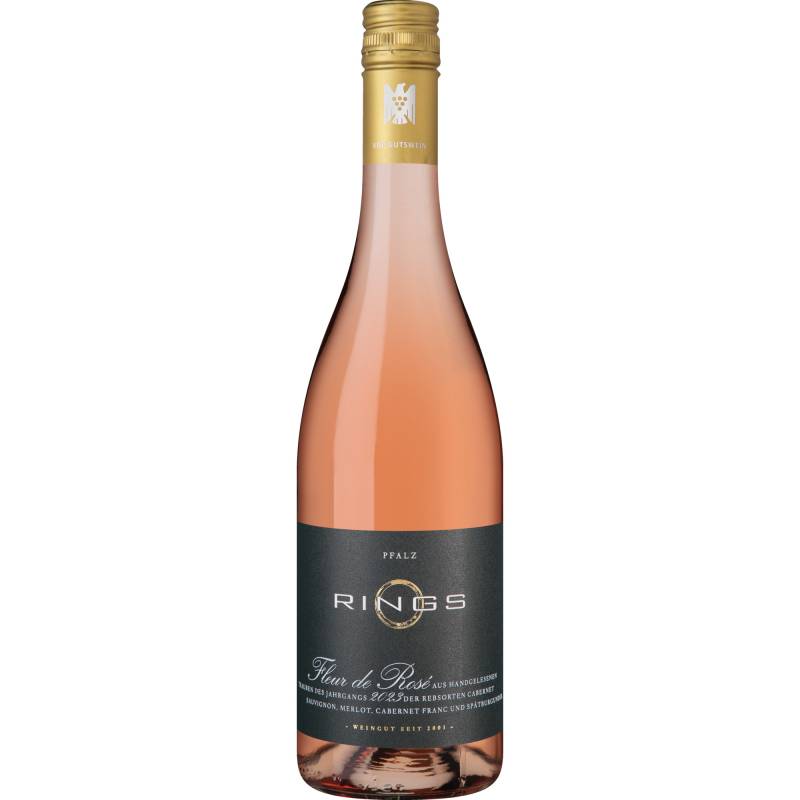 Fleur de Rosé, Trocken, Pfalz, Pfalz, 2023, Roséwein von Weingut Rings, D - 67251 Freinsheim