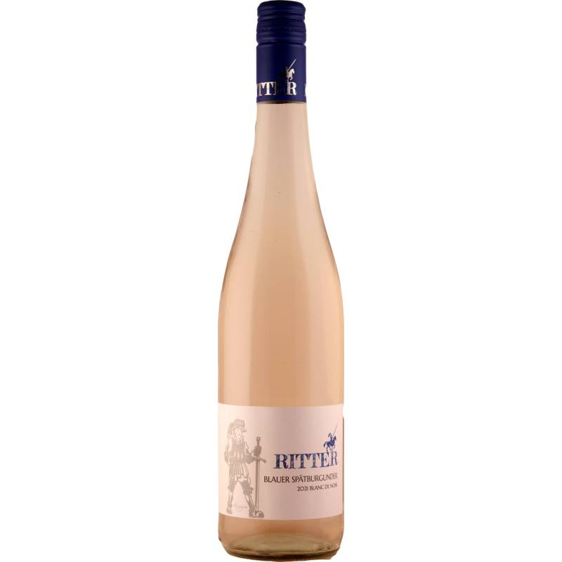 Ritter Blauer Spätburgunder Blanc de Noir, Trocken, Nahe, Nahe, 2023, Roséwein von Weingut Ritter - Naheweinstraße 2, 55452 Guldental - DE