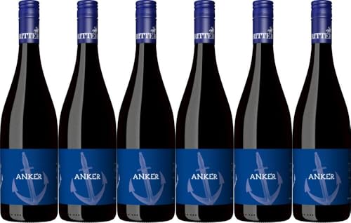 6x Anker feinherb 2022 - Weingut Ritter, Nahe - Rotwein von Weingut Ritter