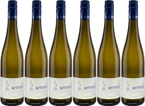 6x 'Dianas Sonnenschein' Grüner Silvaner 2023 - Weingut Ritter, Nahe - Weißwein von Weingut Ritter