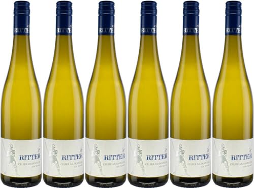 6x Gelber Muskateller 2023 - Weingut Ritter - Weißwein von Weingut Ritter