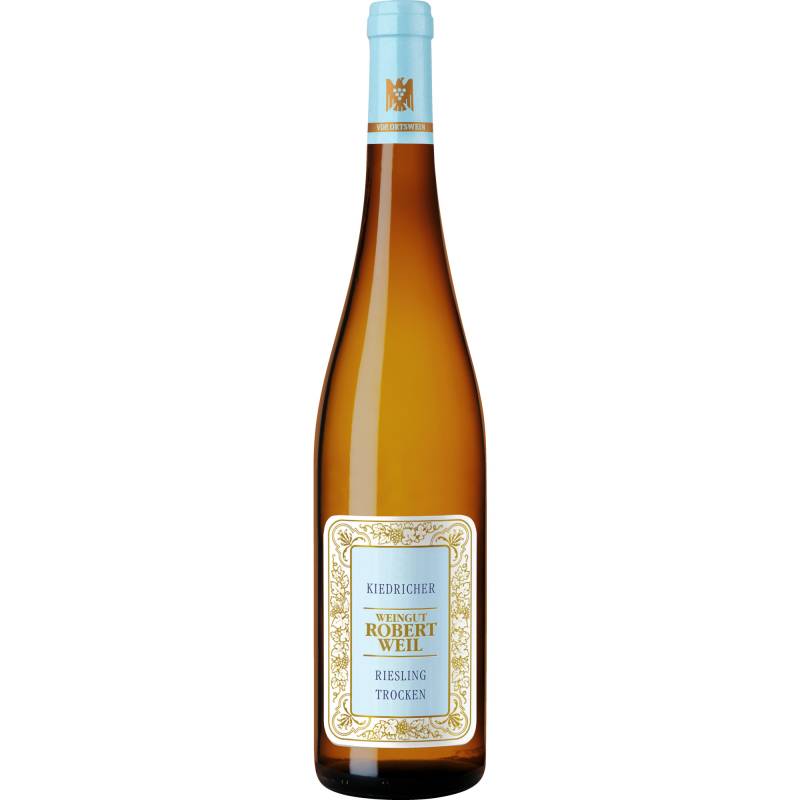 Kiedricher Riesling, Trocken, Rheingau, Rheingau, 2023, Weißwein von Weingut Robert Weil, D - 65399 Kiedrich