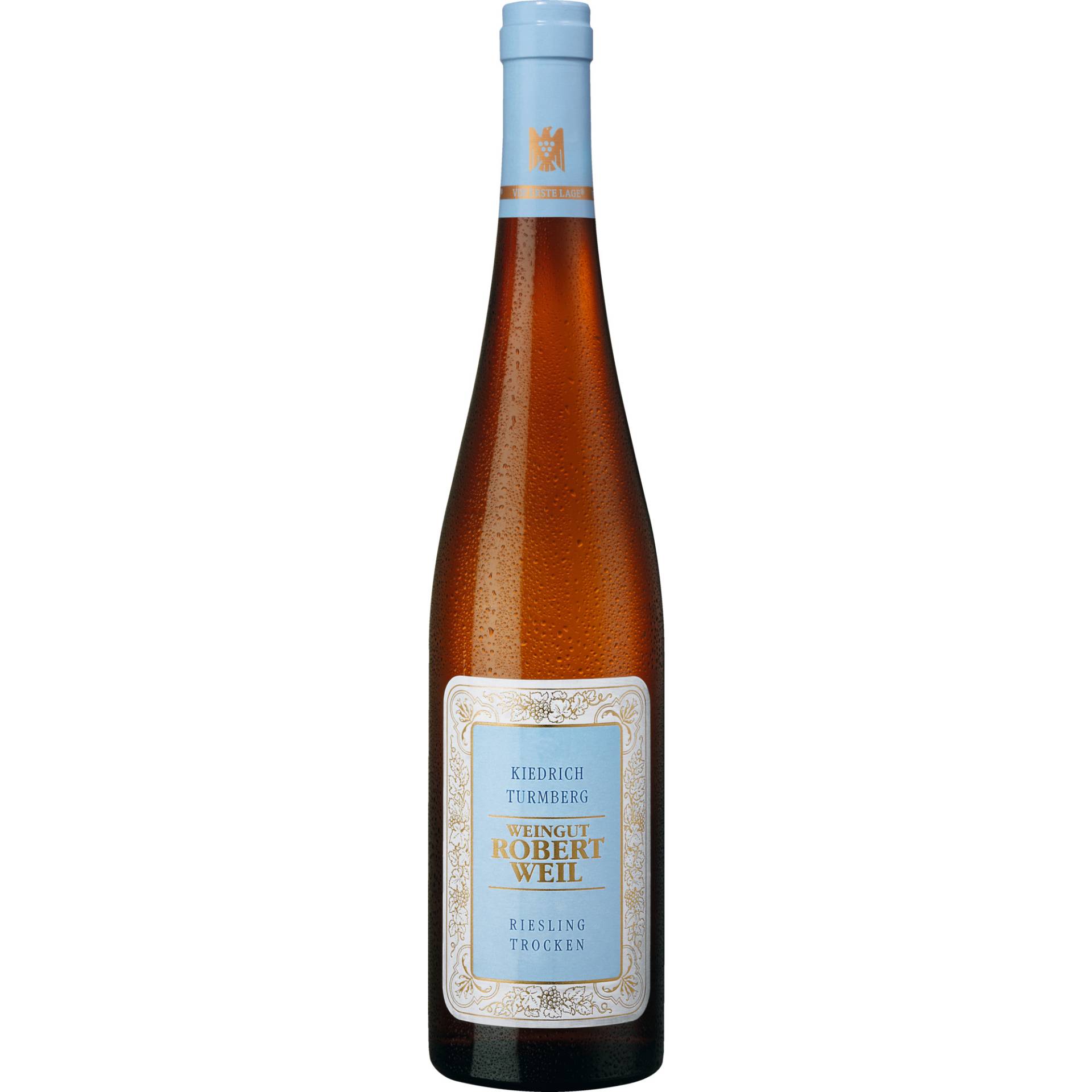 Kiedrich Turmberg Riesling Erste Lage, Trocken, Rheingau, Rheingau, 2023, Weißwein von Weingut Robert Weil, D - 65399 Kiedrich