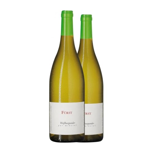 Rudolf Furst Pur Mineral Weißburgunder Trocken 75 cl Weißwein (Karton mit 2 Flaschen von 75 cl) von Weingut Rudolf Furst