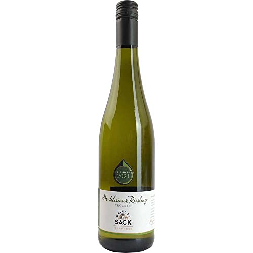 Riesling Rheingau Hochheimer Reichestal Weißwein Vegan trocken Weingut Sack Deutschland 750ml-Fl von Weingut Sack