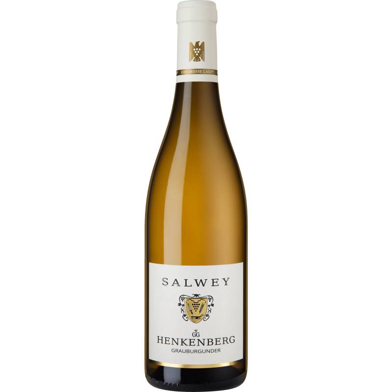 Henkenberg Grauburgunder GG, Trocken, Kaiserstuhl, Baden, Baden, 2020, Weißwein von Weingut Salwey,79235,Oberrotweil am Kaiserstuhl,Deutschland