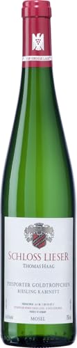 Weingut Schloss Lieser Schloss Lieser Goldtröpfchen Riesling Kabinett Mosel 2023 Wein (1 x 0.75 l) von Weingut Schloss Lieser