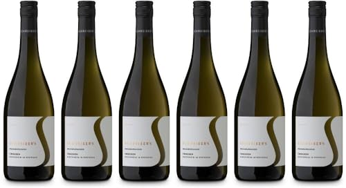 6x Hochheimer Weißburgunder 2023 - Weingut Schreiber, Rheingau - Weißwein von Weingut Schreiber