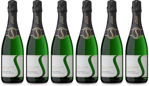 6x Riesling extra trocken 2021 - Weingut Schreiber, Rheingau - Weißwein von Weingut Schreiber