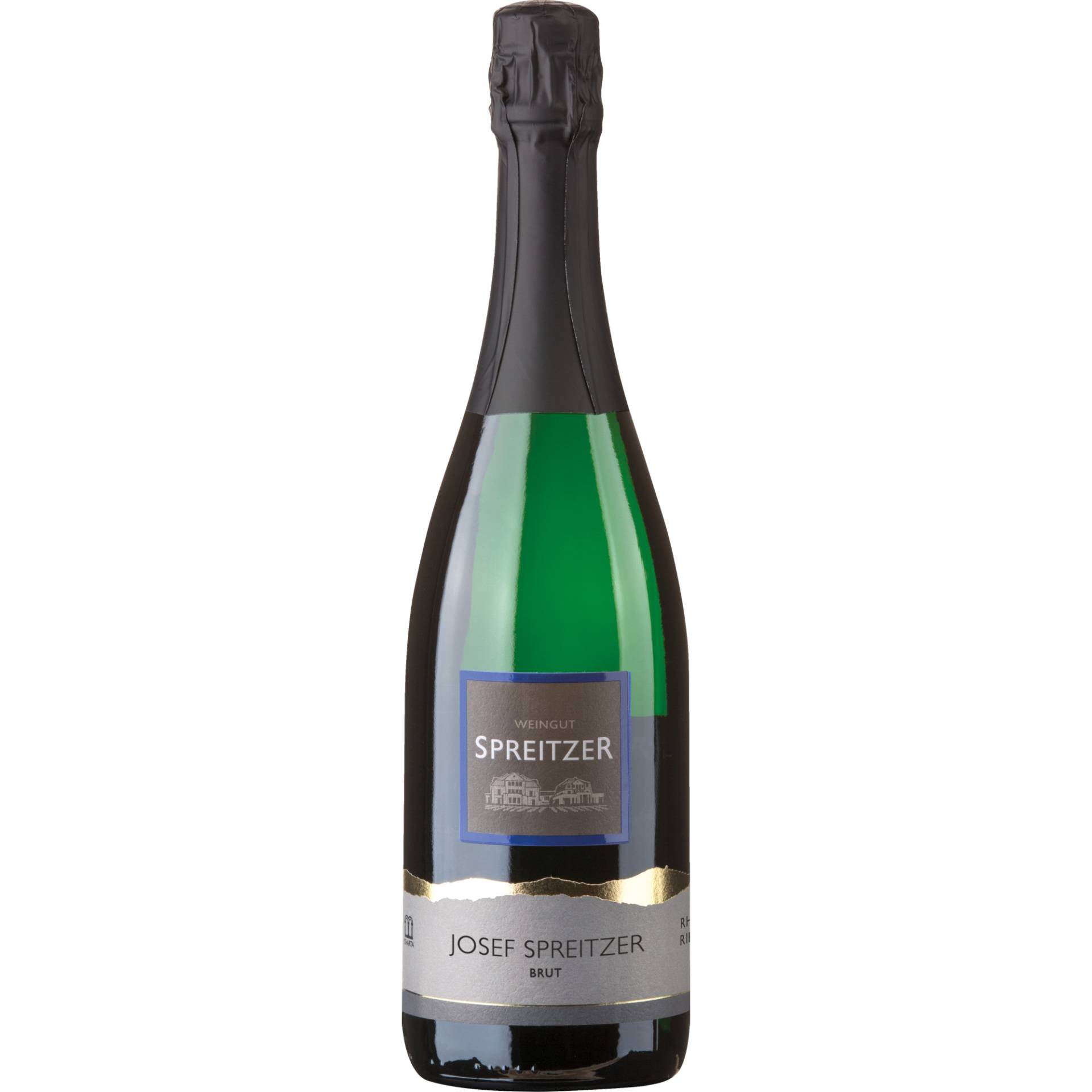 Spreitzer Riesling Sekt, Brut, Rheingau, Rheingau, 2021, Schaumwein von Weingut Spreitzer, -65375 Oestrich-Winkel