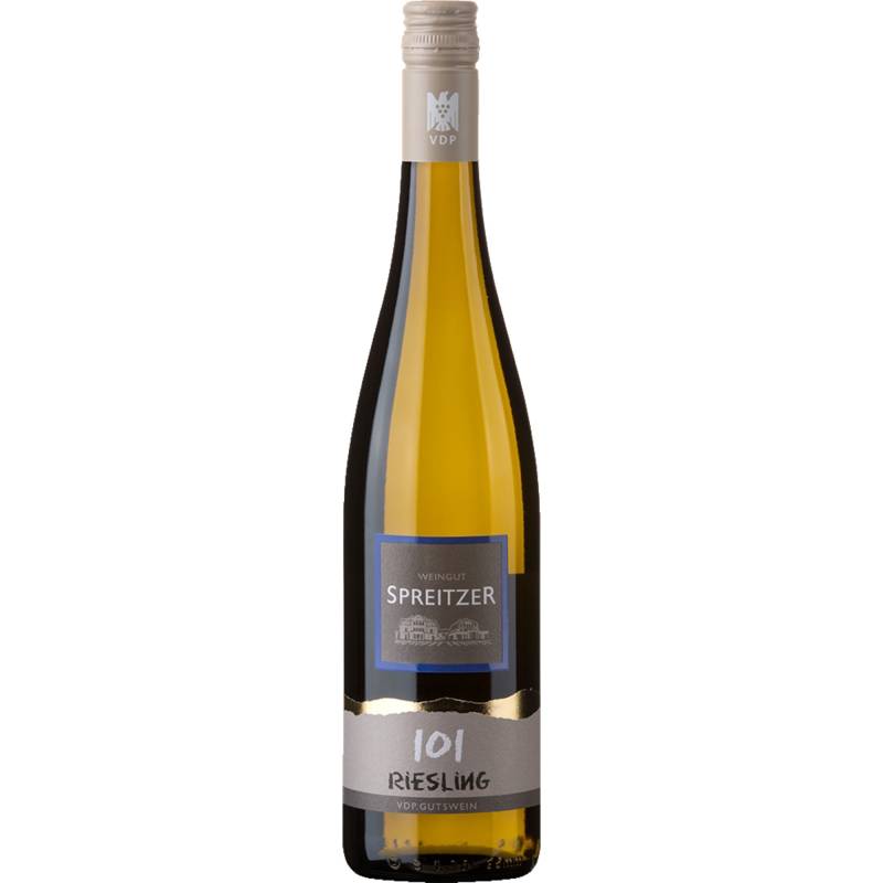 Spreitzer Riesling 101, Feinherb, Rheingau, Rheingau, 2023, Weißwein von Weingut Spreitzer,65375,Oestrich-Winkel,Deutschland