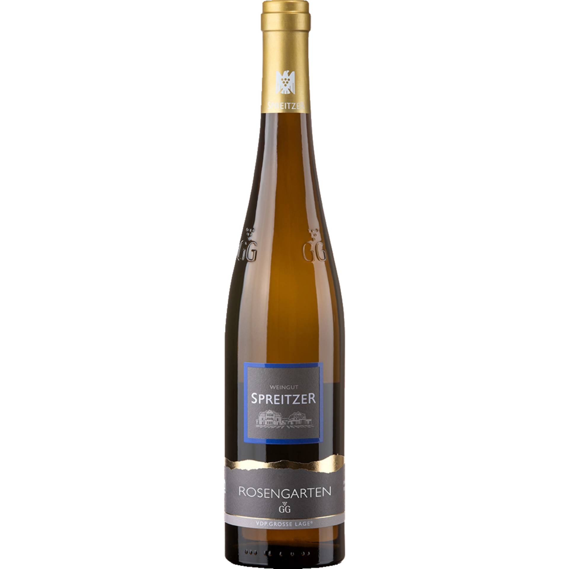 Spreitzer Rosengarten Riesling GG, Trocken, Rheingau, Rheingau, 2022, Weißwein von Weingut Spreitzer,65375,Oestrich-Winkel,Deutschland