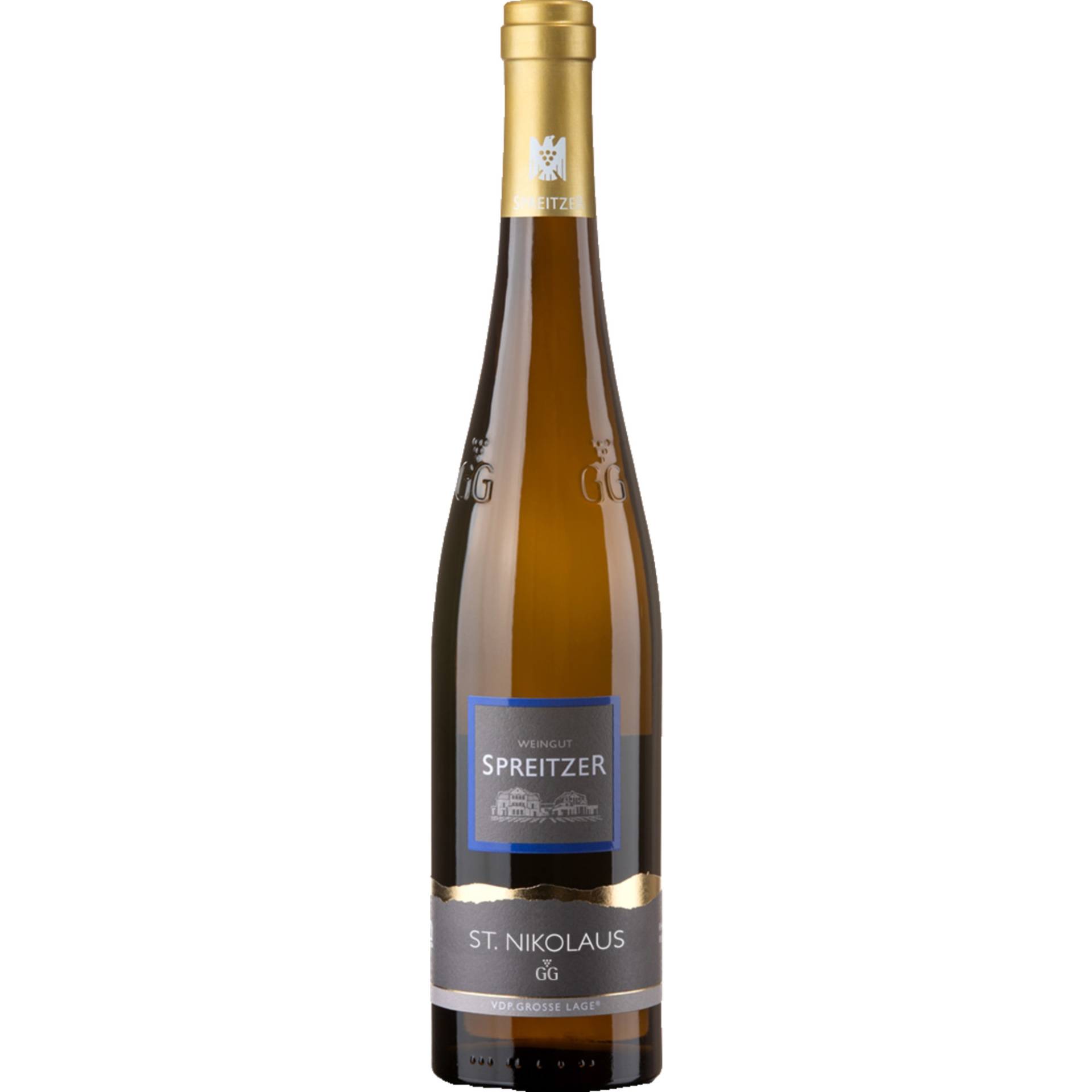 Spreitzer St. Nikolaus Riesling GG, Trocken, Rheingau, Rheingau, 2020, Weißwein von Weingut Spreitzer,65375,Oestrich-Winkel,Deutschland