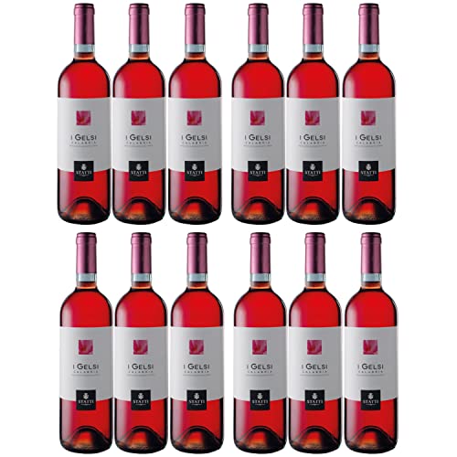 Statti I Gelsi Rosé IGT Calabria Roséwein Wein Trocken Italien I Versanel Paket (12 x 0,75l) von Weingut Statti