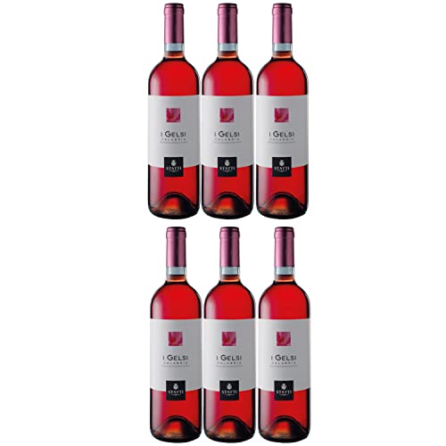 Statti I Gelsi Rosé IGT Calabria Roséwein Wein Trocken Italien I Versanel Paket (6 x 0,75l) von Weingut Statti