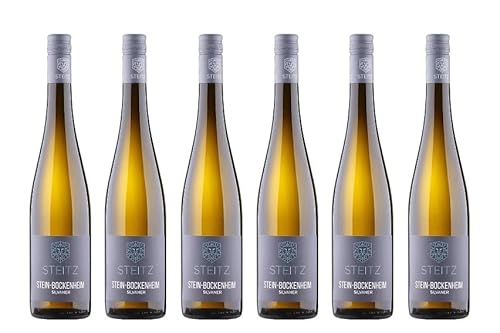 6x 0,75l - 2021er - Weingut Steitz - Stein-Bockenheim - Silvaner - Ortswein - Qualitätswein Rheinhessen - Deutschland - Weißwein trocken von Weingut Steitz