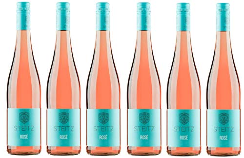 6x 0,75l - 2023er - Weingut Steitz - Rosé - Qualitätswein Rheinhessen - Deutschland - Rosé-Wein trocken von Weingut Steitz