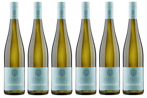 6x 0,75l - 2023er - Weingut Steitz - Sauvignon Blanc - Qualitätswein Rheinhessen - Deutschland - Weißwein trocken von Weingut Steitz