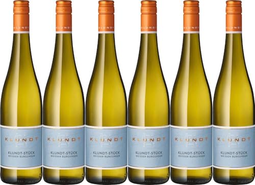 6x Weißburgunder Klundt-Stück trocken Klundt 2022 - Weingut Sven Klundt, Pfalz - Weißwein von Weingut Sven Klundt
