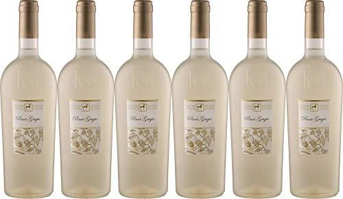 6x Linea Ulisse Selezione Pinot Grigio 2021 - Weingut Tenuta Ulisse, Abruzzo - Weißwein von Weingut Tenuta Ulisse