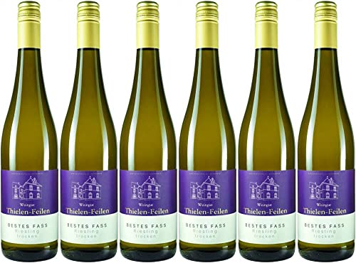 6x Bestes Fass Riesling Günterslay trocken 2023 - Weingut Thielen-Feilen, Mosel - Weißwein von Weingut Thielen-Feilen