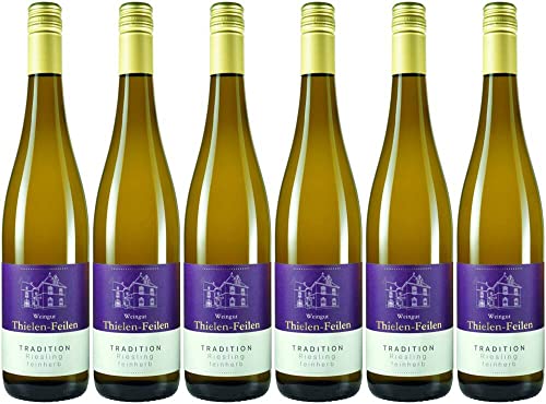 6x Tradition Riesling feinherb 2023 - Weingut Thielen-Feilen, Mosel - Weißwein von Weingut Thielen-Feilen