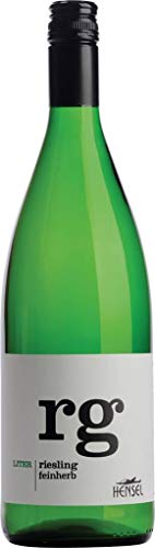 Weingut Thomas Hensel Riesling Gutswein Pfalz QbA halbtrocken 2022 (1 x 1.000 l) von Weingut Thomas Hensel