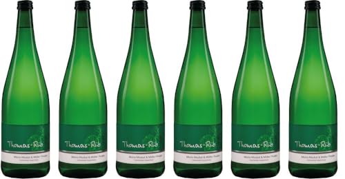 6x Morio-Muskat & Müller-Thurgau lieblich 2023 - Weingut Thomas-Rüb, Rheinhessen - Weißwein von Weingut Thomas-Rüb