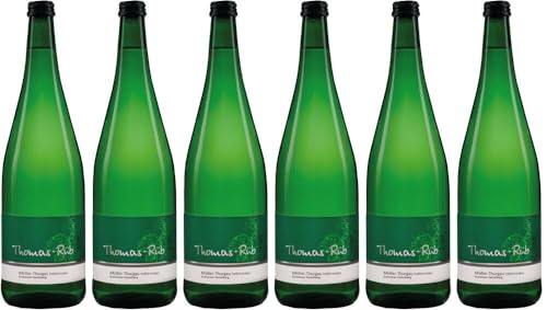 6x Müller-Thurgau halbtrocken 2023 - Weingut Thomas-Rüb, Rheinhessen - Weißwein von Weingut Thomas-Rüb