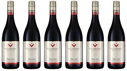 6x Villa Maria Private Bin Pinot Noir 2020 - Weingut Villa Maria Estate, Marlborough - Rotwein von Weingut Villa Maria Estate