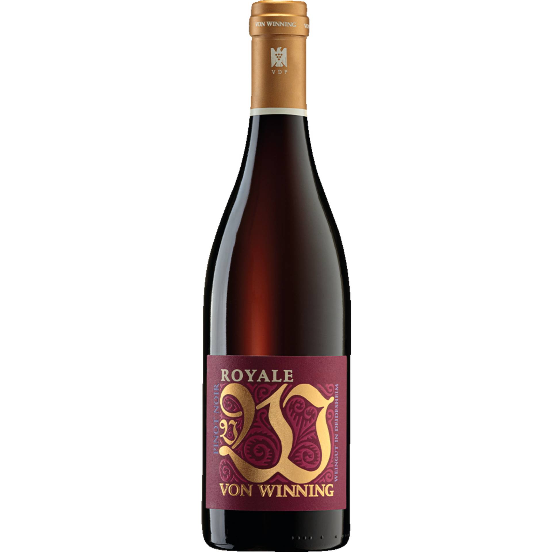 Von Winning Pinot Noir Royale, Trocken, Pfalz, Pfalz, 2022, Rotwein von Weingut Von Winning, D - 67146 Deidesheim