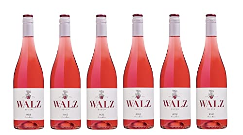 6x 0,75l - 2023er - Weingut Walz - Rosé - Qualitätswein Baden - Deutschland - Rosé-Wein trocken von Weingut Walz