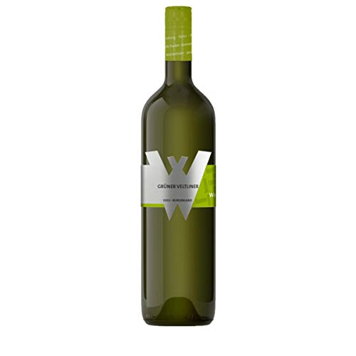 Weingut Weiss 2023 Grüner Veltliner trocken Burgenland Qualitätswein aus Österreich (Resthistamingehalt: < 0,1 mg/l) 0.75 Liter von Weingut Weiss