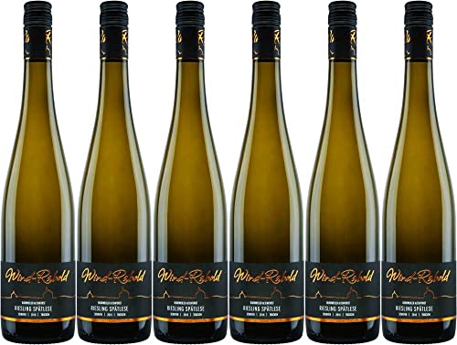 6x Burrweiler Altenforst Riesling trocken -Schiefer- 2023 - Weingut Wind-Rabold, Pfalz - Weißwein von Weingut Wind-Rabold