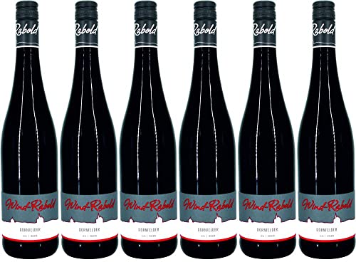 6x Dornfelder trocken 2022 - Weingut Wind-Rabold, Pfalz - Rotwein von Weingut Wind-Rabold