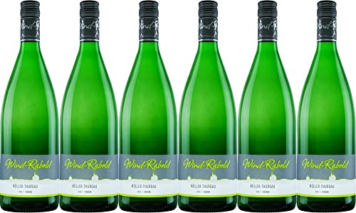 6x Müller-Thurgau feinherb 2023 - Weingut Wind-Rabold, Pfalz - Weißwein von Weingut Wind-Rabold