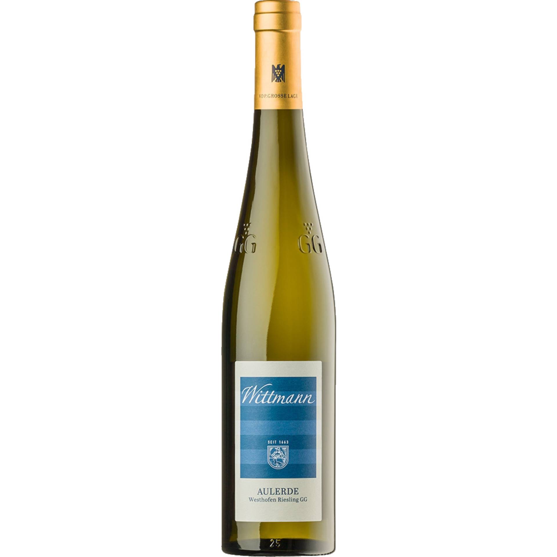 Aulerde Riesling GG, Trocken, Rheinhessen, Rheinhessen, 2023, Weißwein von Weingut Wittmann, D - 67593 Westhofen