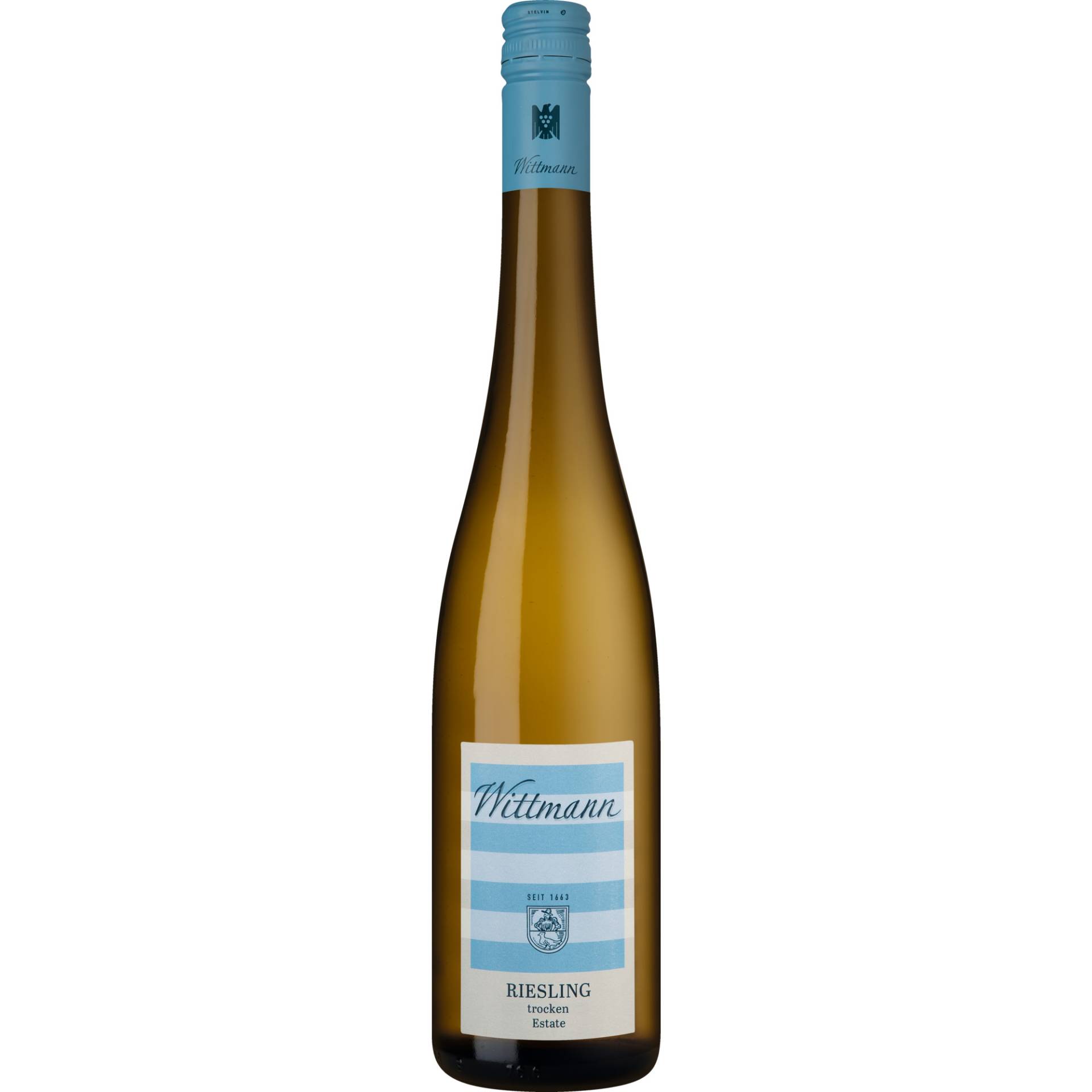 Wittmann Riesling Estate, Trocken, Rheinhessen, Rheinhessen, 2023, Weißwein von Weingut Wittmann, D - 67593 Westhofen