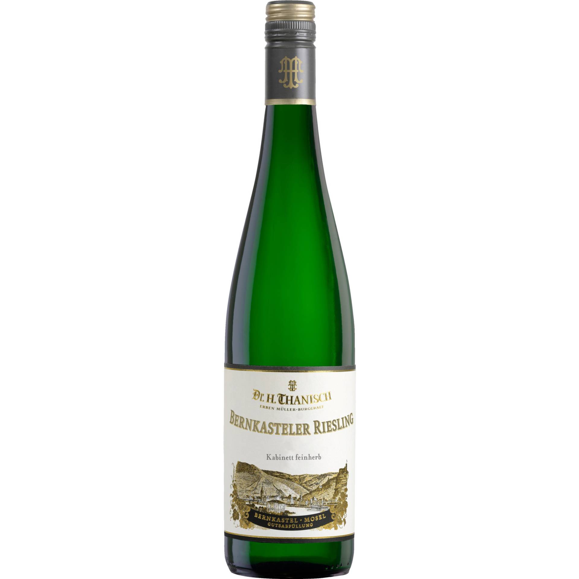 Bernkasteler Riesling Kabinett, Feinherb, Mosel, Mosel, 2023, Weißwein von Weingut Wwe. Dr. Thanisch Erben Müller-Burggraef KG, D - 54470 Bernkastel-Kues