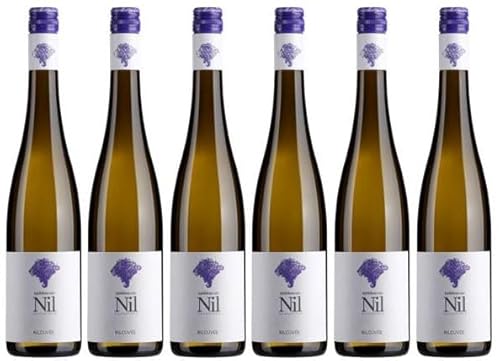 6 x Nil Cuvée feinherb 2023 von Weingut am Nil im Sparpack (6x0,75l), Weißwein aus der Pfalz von Weingut am Nil