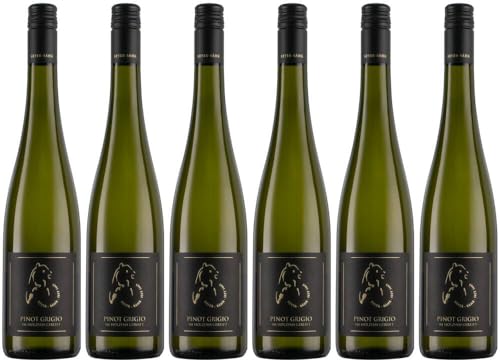 6x Pinot Grigio im Eichenholzfass gereift 2022 - Weingut & Gästehaus Beyer-Bähr, Rheinhessen - Weißwein von Weingut & Gästehaus Beyer-Bähr