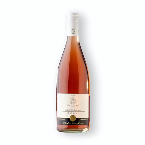 Rosé Portugieser lieblich 2023 Literflasche von Weinhaus Dieter Kuntz