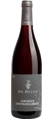 Ihringer Spätburgunder VDP.Ortswein tr. 2020 von Weinhaus Heger (1x0,75l), trockener Rotwein aus Baden von Weinhaus Dr. Heger