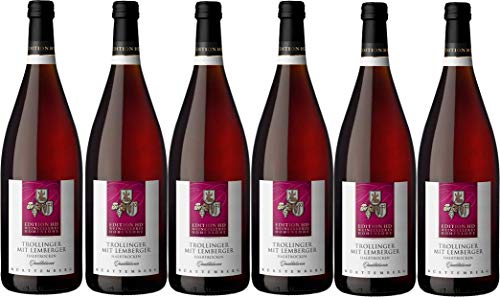 Weinkellerei Hohenlohe Heuholz Edition "HD" Trollinger mit Lemberger QW halbtrocken (6 x 1L) von Weinkellerei Hohenlohe