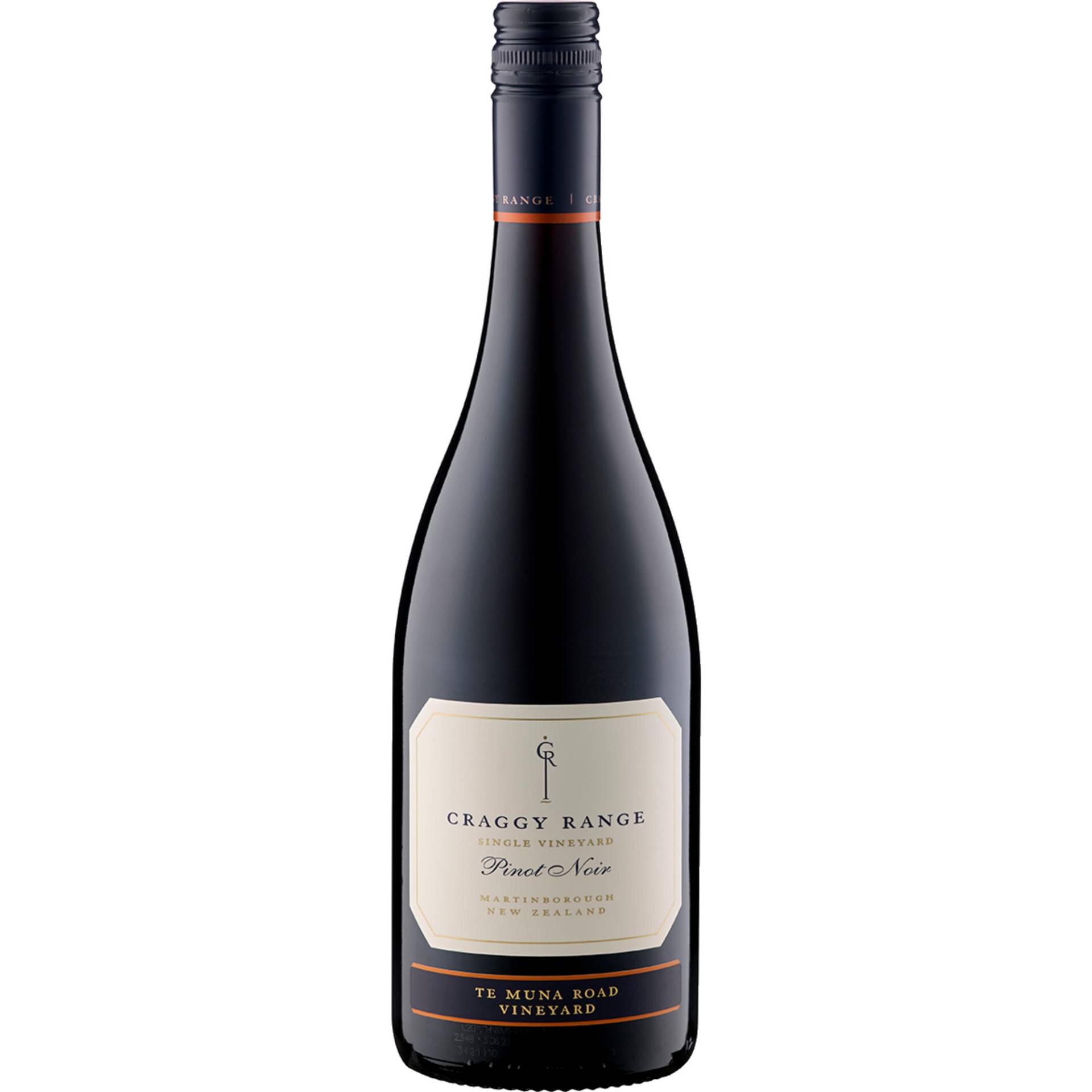 Craggy Range Te Muna Road Pinot Noir, Martinborough, Wairarapa, 2020, Rotwein von Weinkontor Freund GmbH, D- 33829 Borgholzhausen